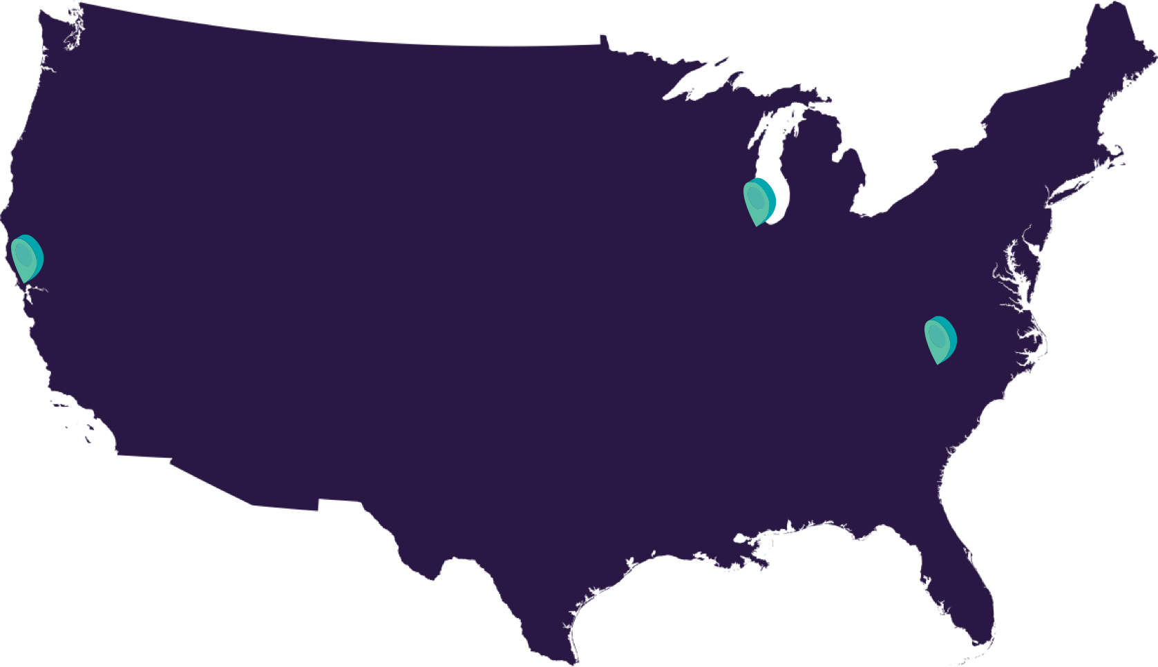 HDVI locations map