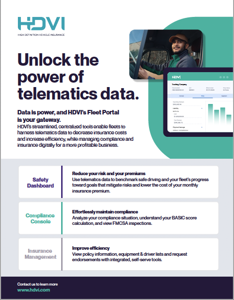 Unlock the power of telematics data flyer thumbnail