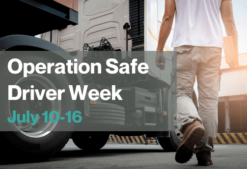 CVSA Operation Safe Driver Week blog image