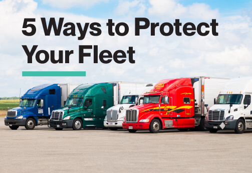 5 Ways to protect your fleet
