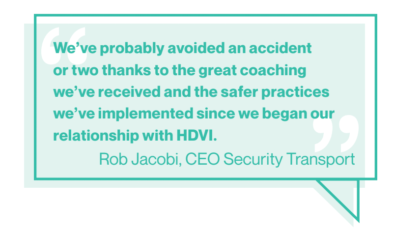 Rob Jacobi, CEO of Security Transport, quote