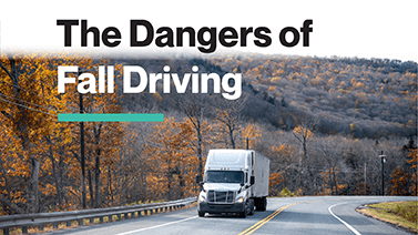 The Dangers of Fall Driving