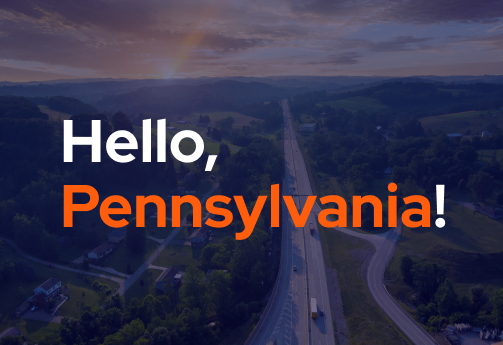 Hello, Pennsylvania!