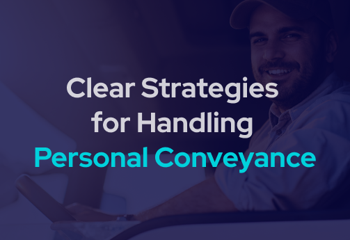 Clear strategies for handling personal conveyance blog image