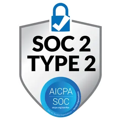 SOC2 Type 2 Compliance Badge